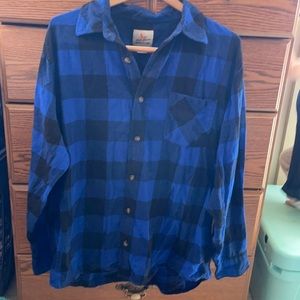 Black and Blue Flannel